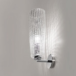 Perle Wall Sconce - Polished Chrome / Perle Clear