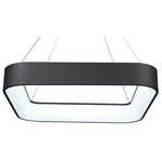 Lazio Square Color-Select Chandelier - Black