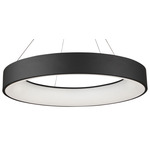 Lazio Round Color-Select Chandelier - Black