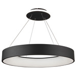 Lazio Round Color-Select Chandelier - Black