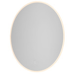 Reflections LED Frameless Wall Mirror - Silver / Mirror