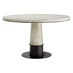 Kamile Dining Table - Natural Iron / Smoke