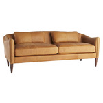 Vincent Sofa - Dark Walnut / Butterscotch