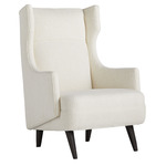 Budelli Wing Chair - Gray / Cloud Boucle