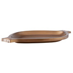 Tharon Tray - Antique Brass / Natural