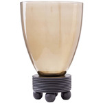 Wendell Vase - Brown / Smoke