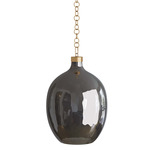 Trost Pendant - Antique Brass / Smoke