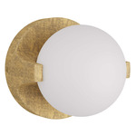 Thurlow Wall Sconce - Antique Brass / Opal