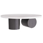 Torrington Coffee Table - Ebony / White