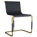 Vermillian Chair - Brass / Navy