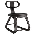 Urbana Dining Chair - Rattan / Black