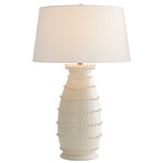 Spitzy Table Lamp - Brushed Brass / Ivory