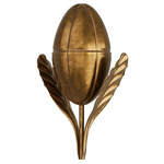Pitaya Sculpture - Vintage Brass