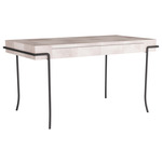 Mosquito Desk - Blackened Iron / Ivory