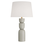 Tasha Table Lamp - Trout / Off White