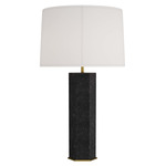 Vesanto Table Lamp - Charcoal / Off White