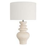 Worland Table Lamp - Ivory / Off White