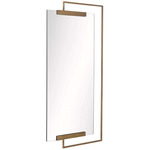 Princeton Mirror - Antique Brass / Mirror