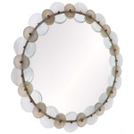 Trixie Mirror - Antique Brass / Smoke