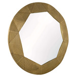 Wilma Mirror - Antique Brass / Mirror