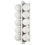 Emille Wall Sconce - Polished Nickel / Alabaster