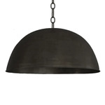 Dome Pendant - Gunmetal