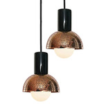 Maria Multi Light Pendant - Black / Copper