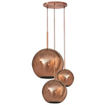 Najma Multi Light Pendant - Copper