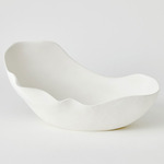 Horn Bowl - Matte White