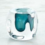 Square Vase - Azure