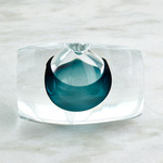 Barrel Vase - Azure