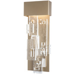 Fusion Wall Sconce - Soft Gold / Clear Seeded