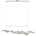 Coral Linear Pendant - Sterling / Sterling