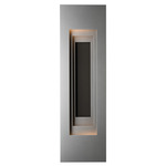 Procession Outdoor Wall Sconce - Coastal Burnished Steel / Coastal Black