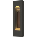 Procession Arch Outdoor Wall Sconce - Coastal Natural Iron / Coastal Bronze