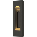 Procession Arch Outdoor Wall Sconce - Coastal Natural Iron / Coastal Oil Rubbed Bronze