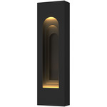 Procession Arch Outdoor Wall Sconce - Coastal Black / Coastal Black