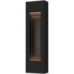 Procession Outdoor Wall Sconce - Coastal Black / Coastal Natural Iron