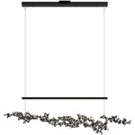 Coral Linear Pendant - Black / Ink