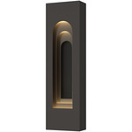 Procession Arch Outdoor Wall Sconce - Coastal Oil Rubbed Bronze / Coastal Black
