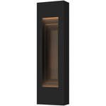 Procession Outdoor Wall Sconce - Coastal Black / Coastal Dark Smoke
