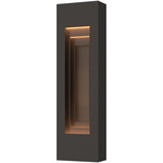 Procession Outdoor Wall Sconce - Coastal Oil Rubbed Bronze / Coastal Dark Smoke