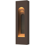 Procession Arch Outdoor Wall Sconce - Coastal Bronze / Coastal Natural Iron