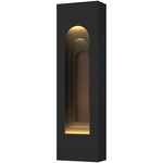 Procession Arch Outdoor Wall Sconce - Coastal Black / Coastal Bronze