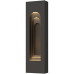 Procession Arch Outdoor Wall Sconce - Coastal Oil Rubbed Bronze / Coastal Dark Smoke