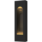 Procession Arch Outdoor Wall Sconce - Coastal Black / Coastal Natural Iron