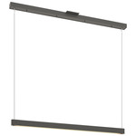Fold Linear Pendant - Natural Iron