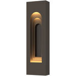 Procession Arch Outdoor Wall Sconce - Coastal Dark Smoke / Coastal Oil Rubbed Bronze