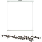 Coral Linear Pendant - Vintage Platinum / Oil Rubbed Bronze