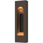 Procession Arch Outdoor Wall Sconce - Coastal Bronze / Coastal Black